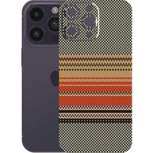 Kapps Iphone 14 Pro Max ile Uyumlu Rainbow Serisi Premium Arka Kapak Kaplama(Kenarlar Yoktur!)
