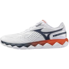 Mizuno Wave Enforce Tour 2 Ac Erkek Tenis Ayakkabısı Beyaz / Lacivert