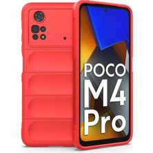 KSB Store Mey Ithalat®   Poco M4 Pro 4g Kılıf Optimum Silikon - Kırmızı