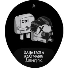 Flipped Ctrl x  Bilek Destekli Mousepad