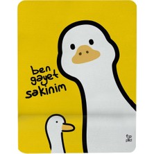 Flipped Ben Gayet Sakinim Bilek Destekli Mousepad