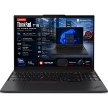 Lenovo Thinkpad T16 Gen 4 Core Ultra 7 255U Vpro 64GB 1tb SSD 4g Wwan 16" Wuxga WIN11 Pro Iş Bilgisayarı