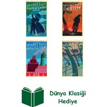 İş Bankası Kültür Yayınları Mehmet Rauf 4 Kitap Seti + Dünya Klasiği Hediye