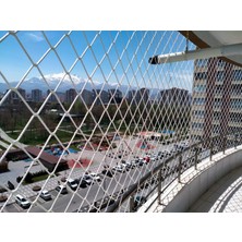 Uzman Güvenlik Filesi Balkon Filesi 2,25X2 M. Çocuk Güvenlik Filesi Balkon Güvenlik Filesi Koruma Filesi Güvenlik Ağı