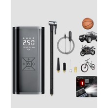 Asa Store Dijital Ekranlı Kablosuz Hava Pompası LED Işıklı 12V 80W
