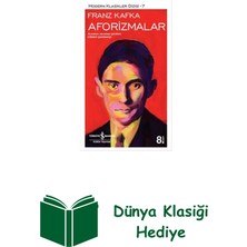 İş Bankası Kültür Yayınları Aforizmalar - Franz Kafka + Dünya Klasiği Hediye