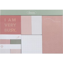 Frocx Memopad Yapışkanlı Notluk Seti