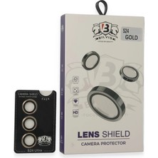 KSB Store Mey Ithalat®  Samsung Galaxy S24 Bilvis Titan Kamera Lens - Gold