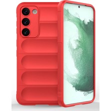 KSB Store Mey Ithalat®  Samsung Galaxy S23 Plus Kılıf Optimum Silikon - Kırmızı