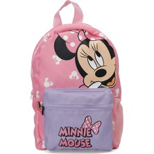 Minnie Mouse Anaokulu Çantası Kız Çocuk Pembe Bts Mınnıe Poly Bpck