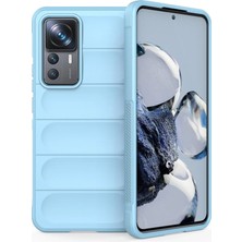 KSB Store Mey Ithalat®   Mi 12T Pro Kılıf Optimum Silikon - Sky Blue