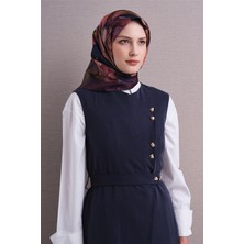 Armine Saf İpek Twill Eşarp 9611D 01