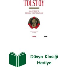 Alfa Yayınları Sanat Nedir ve Edebiyat Üzerine Yazıları - Tols... + Dünya Klasiği Hediye