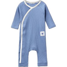 United Colors Of Benetton Unisex Bebek Etiket Detaylı Tulum 6-9 Ay