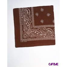 Cafbaf Klasik Bandana Kahverengi