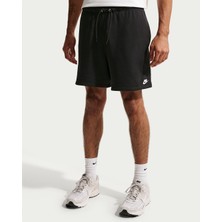 Nike Club FN3520-010 Erkek Siyah Fransız Havlu Kumaşı Şort