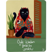 Flipped Öyle Içimden Geldi Bilek Destekli Mousepad