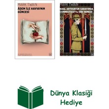 İthaki Yayınları Mark Twain 2 Kitap Seti + Dünya Klasiği Hediye