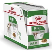 Royal Canin Mını Adult Küçük Irk Yetişkin Köpek Yaş Maması 85GR X12