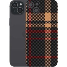 Kapps Iphone 15 Plus ile Uyumlu Rainbow Serisi Premium Arka Kapak Kaplama(Kenarlar Yoktur!)