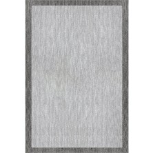 Valery Home Loom Yeni Nesil Çerçeveli Sisal Yumuşak Dokuma Mutfak Koridor Kilim Kaymaz Pamuk Taban Bordürlü Halı