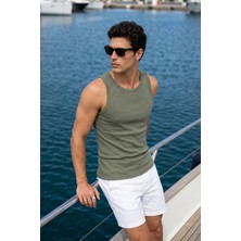 Livio Ferri Hono %100 Pamuk Fitilli Erkek Basic Atlet