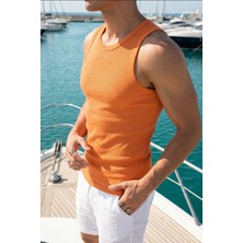 Livio Ferri Hono %100 Pamuk Fitilli Erkek Basic Atlet