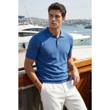 Livio Ferri Surin Premium Pamuk Triko Polo Yaka Regular Fit Erkek Tişört