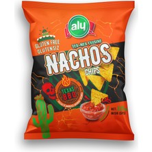 Aly Glutensiz Nachos Cips 225 gr BBQ Aromalı Çıtır Atıştırmalık İçindekilerle Zenginleştirilmiş