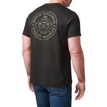Shimano 5.11 Brew Ground Ss Tee Kısa Kol Sıyah T-Shırt