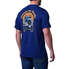 Shimano 5.11 Overlander Sunset Ss Tee Lacıvert Tısort