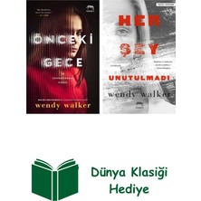 Wendy Walker 2 Kitap Seti + Dünya Klasiği Hediye