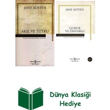 İş Bankası Kültür Yayınları Jane Austen 2 Kitap Seti + Dünya Klasiği Hediye