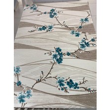 Tuna Halı Artemis Retro 0049T Turkuaz 160 x 230 Ölçülerinde 3,68 M2 Salon Halısı