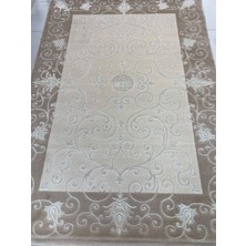 Tuna Halı Flora Venedik 0100A Kemik/bej 160 x 230ÖLÇÜLERİNDE 3,68 M2 Salon Halısı