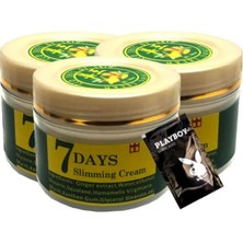 Bezos 7 Days 3X100 ml Ginger Miracle Slimming Cream +1 Ad Jel ile