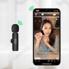 Ozkr Store Mini Yaka Mikrofonu Type-C Uyumlu