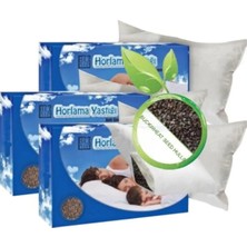 Bezos Bonie Gürültüsüz Uyku Yastığı 3 Adet Karabuğday Yastığı 50X70CM
