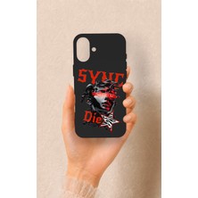 Vip Case iPhone 16 Plus Uyumlu Sync Die Desenli Silikon Kılıf