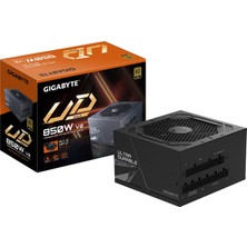 Gigabyte UD850GM Pg5 V2 850W 80+ Gold Pcıe 5.1 - Atx 3.1 Full Modüler Siyah Power Supply