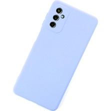 Bezos Galaxy M52 5g Kılıf Nano Içi Kadife Silikon - Lila