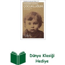 İş Bankası Kültür Yayınları Çocukluğum + Dünya Klasiği Hediye