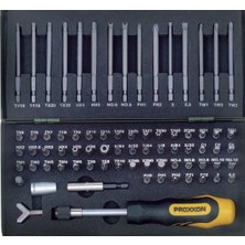 Proxxon 23107 Tornavida Bits Uç Takımı 75 Parçalı