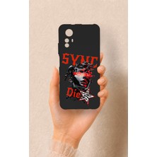 Vip Case Redmi Note 12S Uyumlu Sync Die Desenli Silikon Kılıf