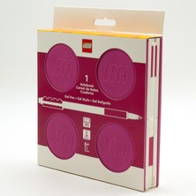 Lego® Locking Notebook With Gel Pen LEGO Kalemli Defter Mor (53563)