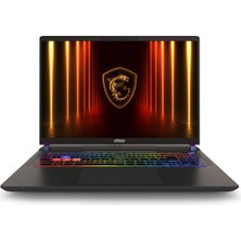 MSI Outlet Msı Vector 16 Hx Aı A2XWHG-091XTR Intel Core Ultra 7 255HX 16GB 1tb SSD RTX5070 Ti 16" Freedos Gaming Laptop