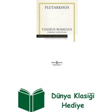 İş Bankası Kültür Yayınları Theseus-Romulus - Paralel Hayatlar + Dünya Klasiği Hediye
