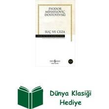 İş Bankası Kültür Yayınları Suç ve Ceza - Hasan Ali Yücel Klasikleri + Dünya Klasiği Hediye