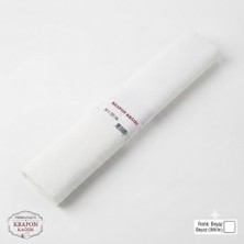 Orbak Kağıt Premium Beyaz Krapon Süsleme Kağıdı 50x200 cm 60 gr | Parti, Organizasyon ve Okul Etkinlikleri İçin (1 Adet)