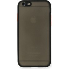 Bezos iPhone 6 Kılıf Montreal Silikon Kapak - Siyah